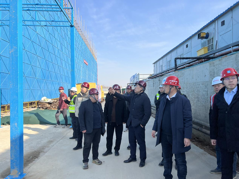 集團(tuán)公司黨委書記、董事長汪洋深入一線開展項(xiàng)目調(diào)研和安全生產(chǎn)檢查